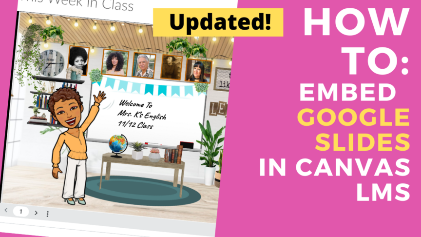 video thumbnail for Learn how to embed google slides in Canvas
